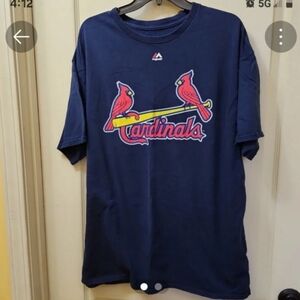 BLUE CARDINALS BASEBALL GRAPHIC T-SHIRT